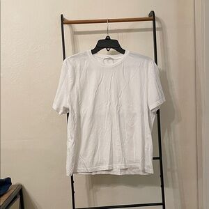 Zara White Short Sleeve Tee